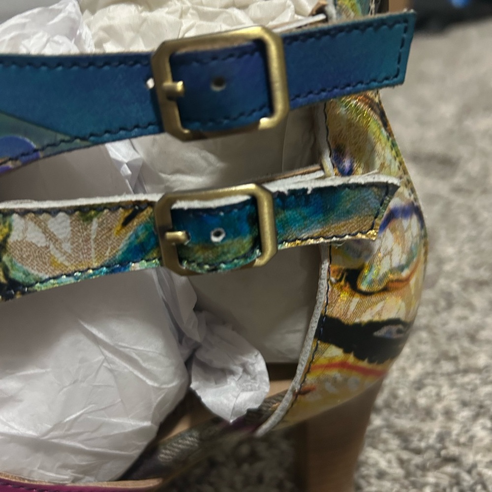 L’Artiste by Spring Step Brooke Sandals Women’s Size 9 EUC - Picture 9 of 10